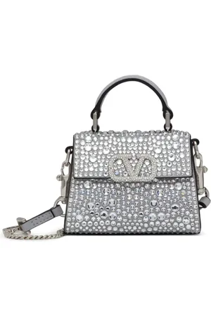 VALENTINO GARAVANI Mini VSling håndtaske med broderi