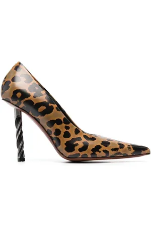 Vetements Pumps med leopardtryk og rillet hæl