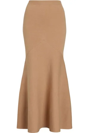 Patou Lang nederdel med peplum