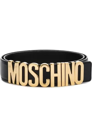 Moschino Bælte med logoplade