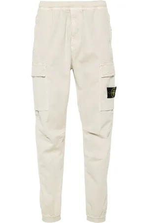 Stone Island Cargo-bukser med kompasmærke