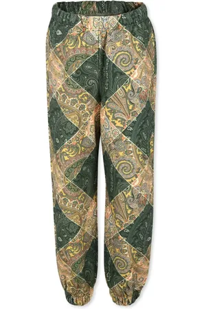 Etro Paisley-mønstrede bukser