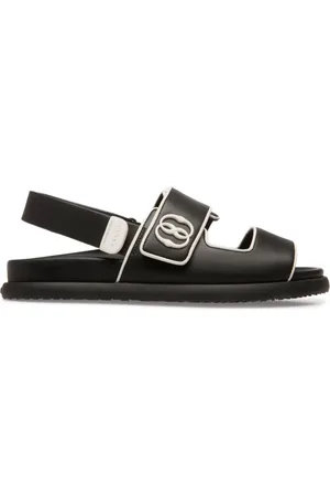 Bally Sandaler i læder med kantning