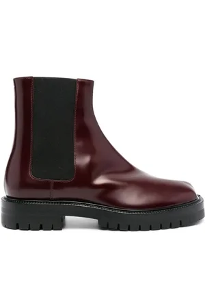 Maison Margiela Tabi Chelsea 40mm støvler i læder