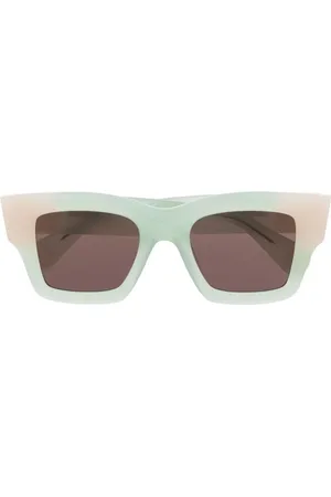 Jacquemus Les Lunettes Baci solbriller med firkantet stel