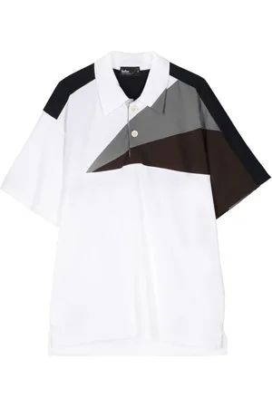 Kolor Polo med colourblocking og paneler