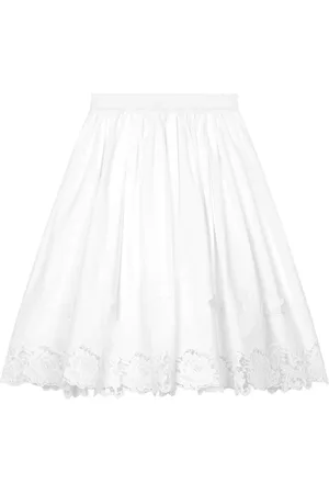 Dolce & Gabbana Nederdel med macramé-detalje