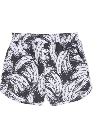 Le pandorine Shorts med abstrakt tryk