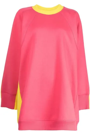 Céline Oversize sweatshirt med colourblocking