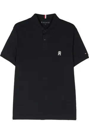 Tommy Hilfiger Polotrøje i bomulds med TH-monogram
