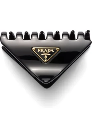Prada Hårspænde med logoapplikation