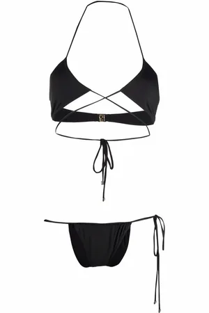 Manokhi Bikini med halterneck