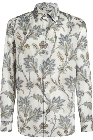 Etro Skjorte med blomstertryk