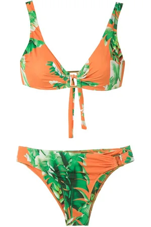 AMIR SLAMA Blomstret bikini