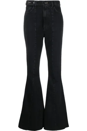 3x1 Farrah jeans med svaj og slitageeffekt