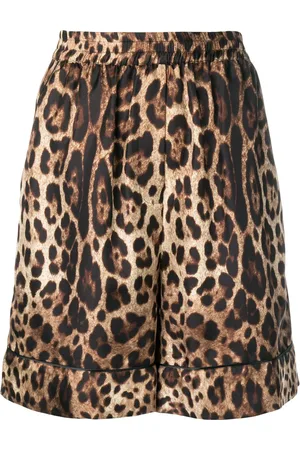 Dolce & Gabbana Shorts med leopardtryk