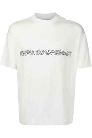 Emporio Armani Kortærmet T-shirt med logotryk