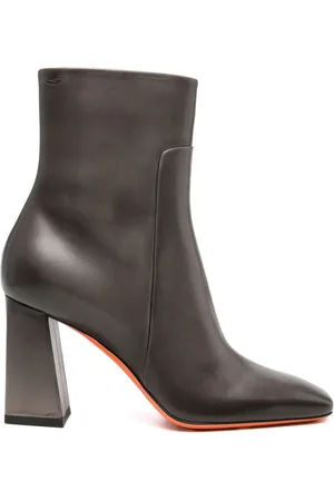 santoni 90mm ankelstøvler i læder