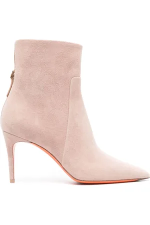 santoni 65mm ankelstøvler i ruskind