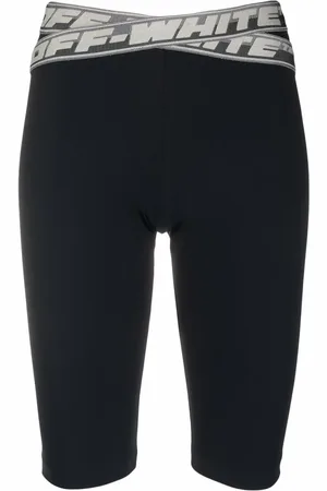 OFF-WHITE Athleisure cykelshorts med logobånd