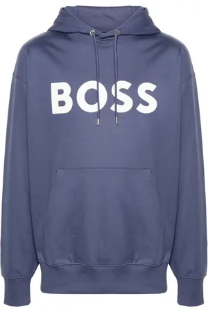 HUGO BOSS Hættetrøje med logotryk