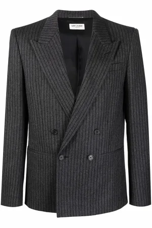 Saint Laurent Dobbeltradet blazer med striber
