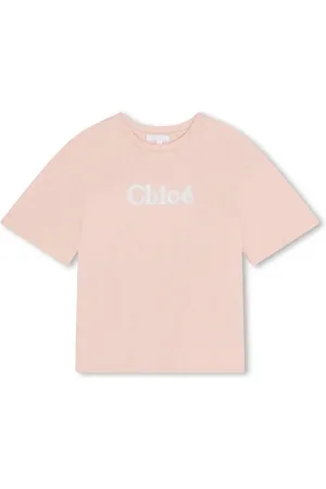 Chloé T-shirt med logotryk