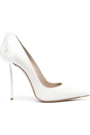 LE SILLA Petalo 120mm pumps med flæsedetalje