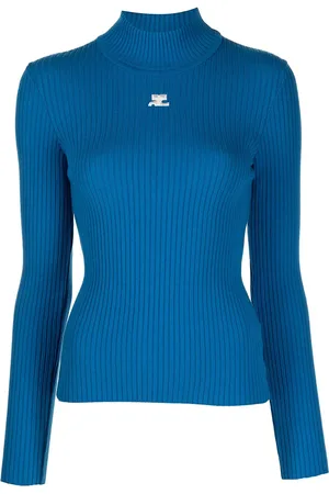 Courrèges Sweater med logo-broderi