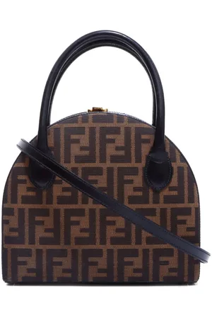 Fendi Crossbody-taske med Zucca-mønster