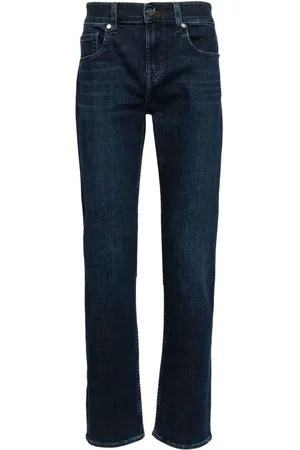 7 for all Mankind Luxe jeans med lige ben og mellemhøj talje