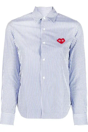 Comme des Garçons Skjorte med signatur-hjertemærke