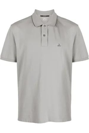 C.P. Company Polo i piqué med logomærke