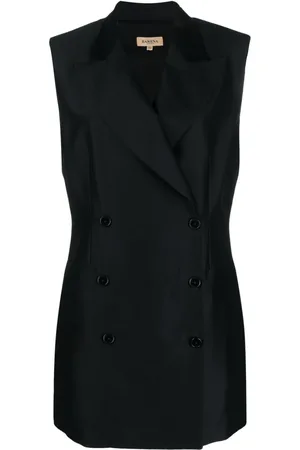 BARENA Dobbeltradet kort Bellini kjole i tweed