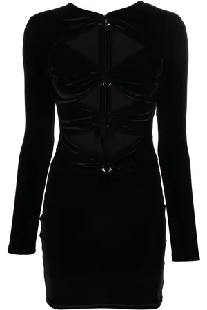 Philipp Plein Kort chenille kjole