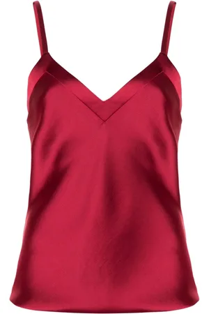 BLANCA Trachy satin-top
