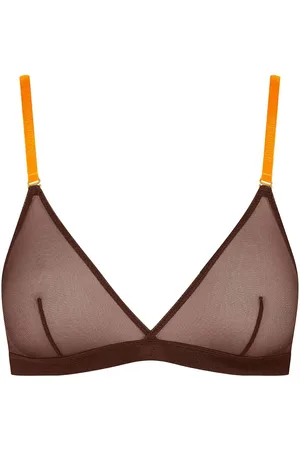 MAISON CLOSE Trekants-bh i mesh