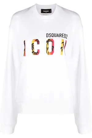 Dsquared2 Sweatshirt i bomuld med Icon-tryk
