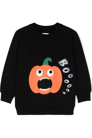 Wauw Capow by Bangbang Pumpkin Party sweatshirt med raglanærmer