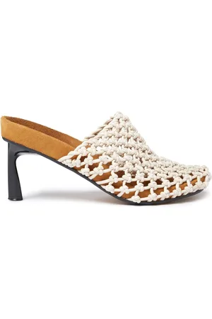 Stella McCartney Cage-mules i imiteret læder