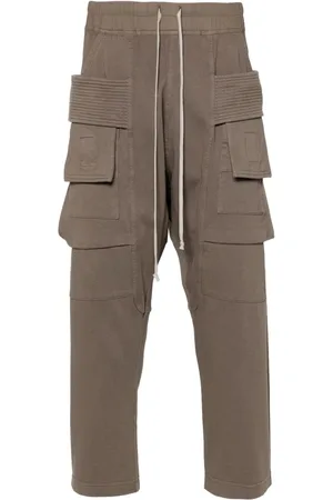 Rick Owens Cropped Creatch cargobukser