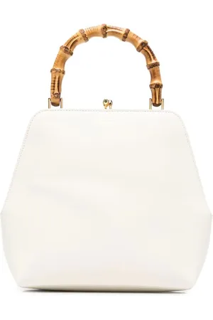 Jil Sander Goji tote med bambus-håndtag