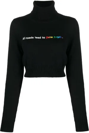 Palm Angels Cropped All Roads trøje