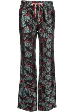 Zadig & Voltaire Cropped Pomy bukser med jacquard-mønster