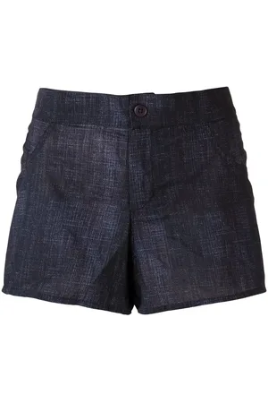AMIR SLAMA Denimshorts