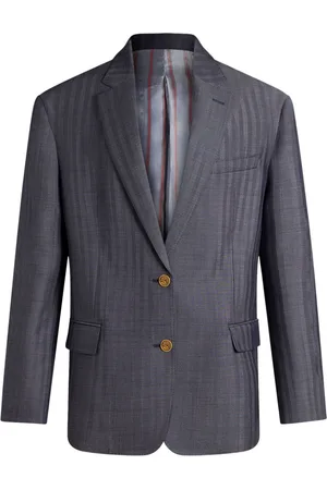 Etro Oversized jakke med indgraveret logo og knapper