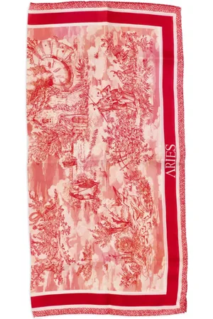 ARIES Toile De Jouy silketørklæde