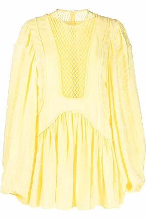 Stella McCartney Shift-kjole med mesh-panel