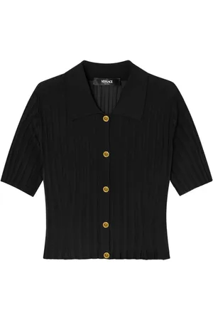 VERSACE Skjorte i strik med knapper