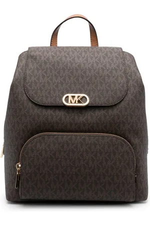 Michael Kors Rygsæk med logoplade og monogram-mønster
